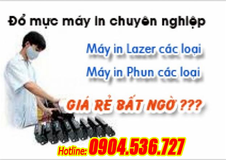 Hướng dẫn đổ mực máy in canon 2900/3300 tại nhà