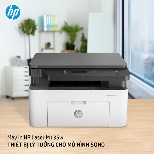 Máy in đa chức năng HP Laser MFP 135w